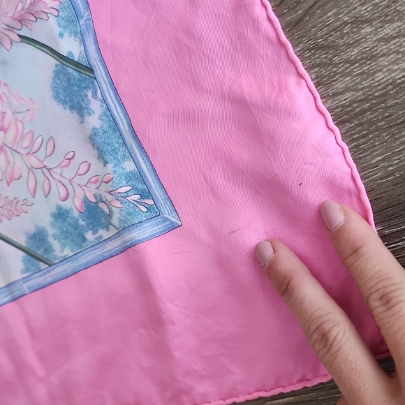 Original Rare 1989 Hermès Paris Silk Scarf “ Giverny” by Laurence Bourthoumieux - Picture 10 of 15